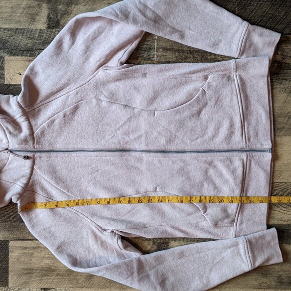 Lululemon Scuba Hoodie Cotton Fleece 8 Pink - Picture 6 of 8